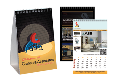 Orgometry Marketing Houston | Desk Calendars for Cronan & Associates